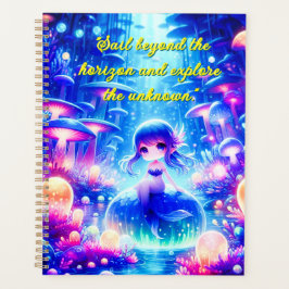 Ocean Dreams - Chibi Mermaid Glow Planner