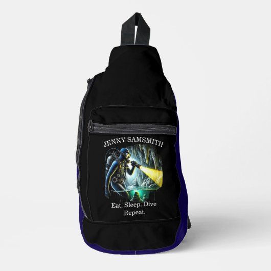 Ocean Dreams: Duik, ontdek, leef! Sling Bag (Voorkant)