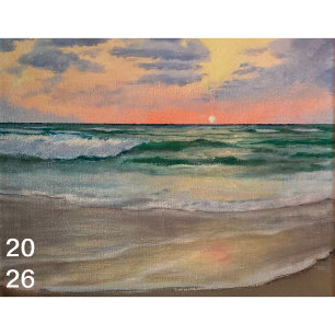 Ocean Dreams: Mariene kunstkalender 2026 Kalender