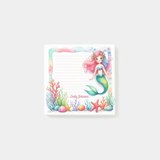 Ocean Dreams Sticky Pad Post-it® Notes (Voorkant)