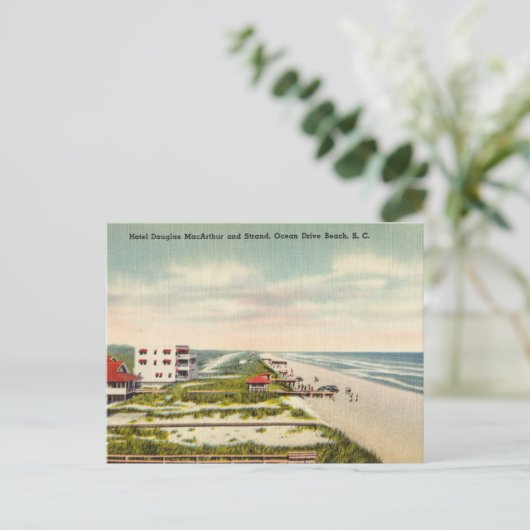 , Ocean Drive Beach, South Carolina Briefkaart (Staand voorkant)