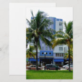 Ocean Drive Briefpapier (Voorkant / Achterkant)