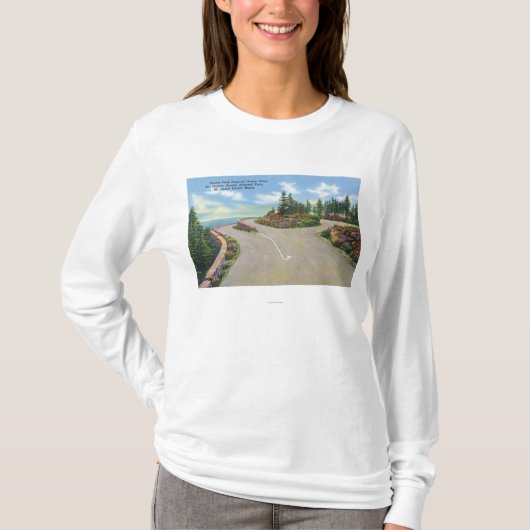 Ocean Drive Double Deck Road Uitzicht T-shirt (Voorkant)