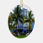 Ocean Drive Keramisch Ornament (Rechts)