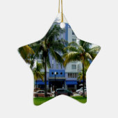 Ocean Drive Keramisch Ornament (Rechts)