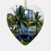 Ocean Drive Keramisch Ornament (Rechts)