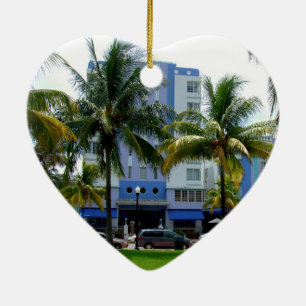 Ocean Drive Keramisch Ornament