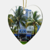 Ocean Drive Keramisch Ornament (Links)