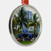 Ocean Drive Metalen Ornament (Rechts)