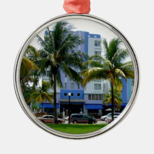 Ocean Drive Metalen Ornament