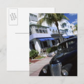 Ocean Drive, Miami Beach Florida Briefkaart (Voorkant / Achterkant)