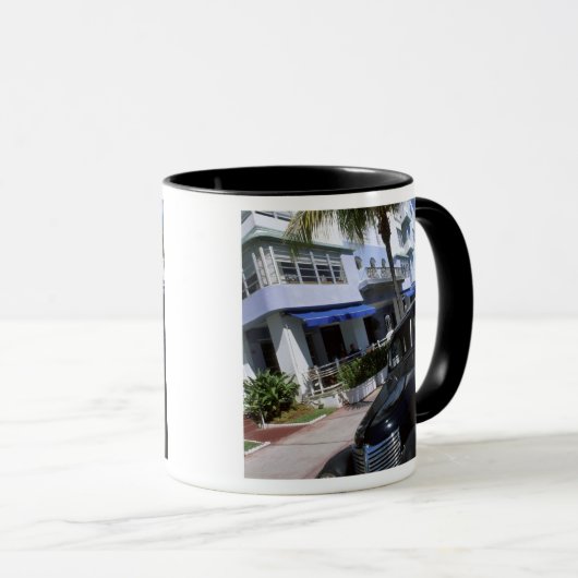 Ocean Drive, Miami Beach Florida Mok (Voorkant rechts)