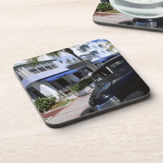 Ocean Drive, Miami Beach Florida Onderzetter (Linkerzijde)