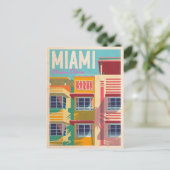  Ocean Drive Miami Briefkaart (Staand voorkant)