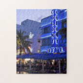 Ocean Drive, South Beach, Miami Beach 2 Legpuzzel (Verticaal)