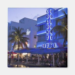 Ocean Drive, South Beach, Miami Beach, 2 Magneet