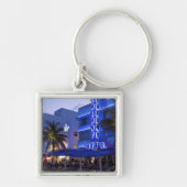 Ocean Drive, South Beach, Miami Beach, 2 Sleutelhanger (Voorkant)