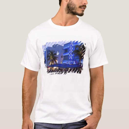 Ocean Drive, South Beach, Miami Beach, 2 T-shirt (Voorkant)