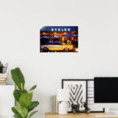 Ocean Drive, South Beach, Miami Beach, Poster (Thuiskantoor)
