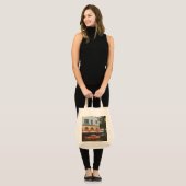 Ocean Drive, South Beach, Miami Tote Bag (Voorkant (model))