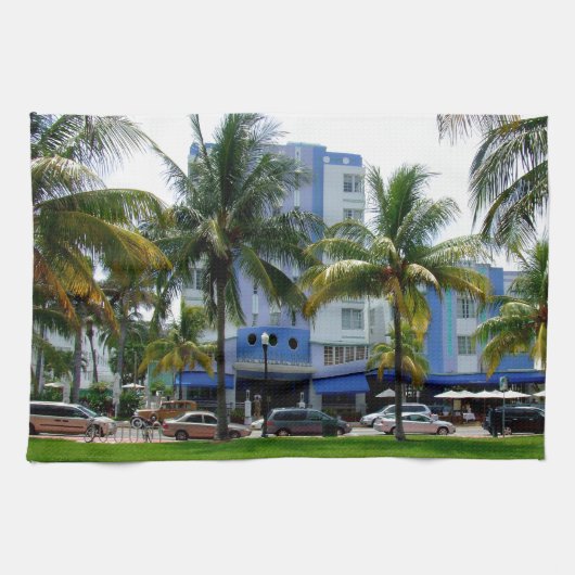 Ocean Drive Theedoek (Horizontaal)