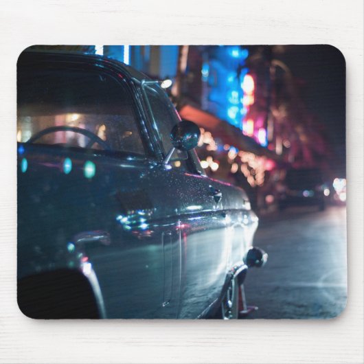 Ocean Drive vintage-wagen Muismat (Voorkant)