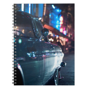 Ocean Drive vintage-wagen Notitieboek