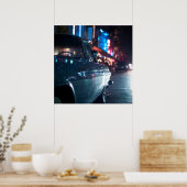 Ocean Drive vintage-wagen Poster (Keuken)