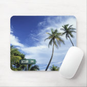 Ocean Drive' wegteken, South Beach, Miami, Florid Muismat (Met muis)