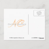 Ocean Dunes Briefkaart (Achterkant)