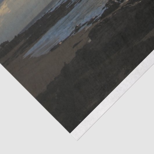 Ocean Dusk-ontkoppelingspiekpapier Tissuepapier (Detail)