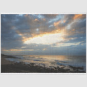 Ocean Dusk-ontkoppelingspiekpapier Tissuepapier (Voorkant)