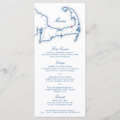 Ocean Edge Resort Brewster bruiloft Menu (Voorkant)