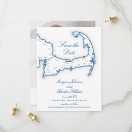 Ocean Edge Resort Brewster bruiloft Save The Date