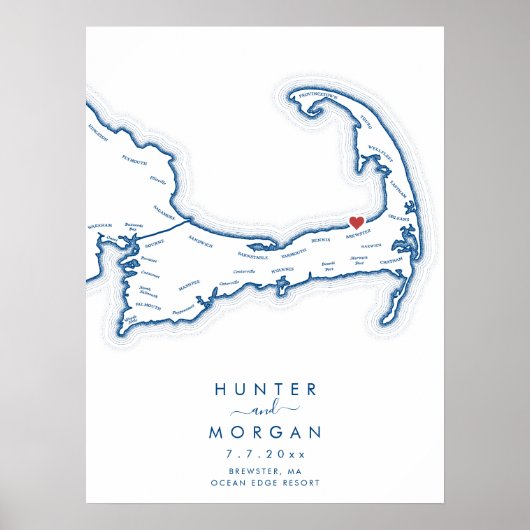 Ocean Edge Resort Trouw Marine Logboek Poster (Voorkant)