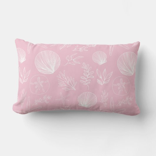 Ocean Elements Roze Sierkussen Kussen (Voorkant)