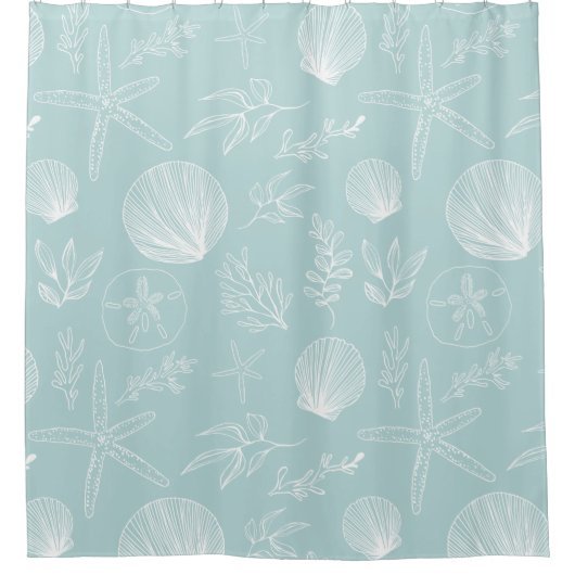 Ocean Elements Shower Curtain Douchegordijn (Voorkant)