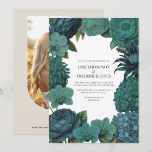 Ocean Emerald, Deep Lagoon & Tidepool Teal Bruilof Kaart