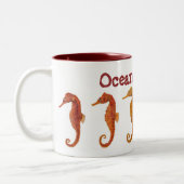 Ocean Equines Tweekleurige Koffiemok (Links)