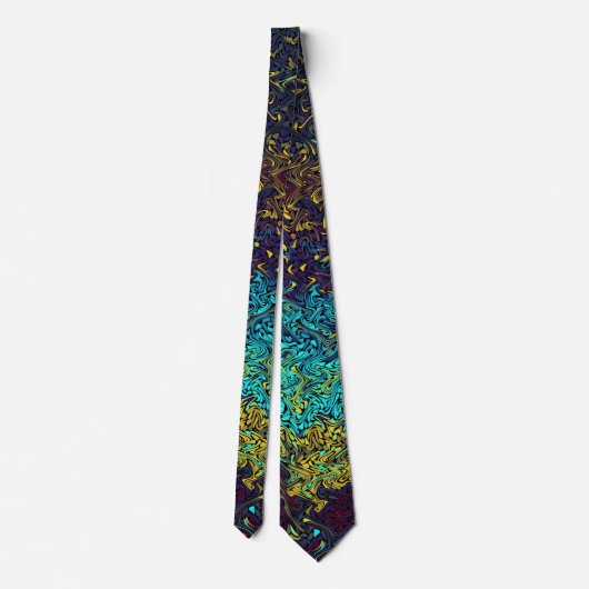 Ocean Exploration Fractal Stropdas (Achterkant)