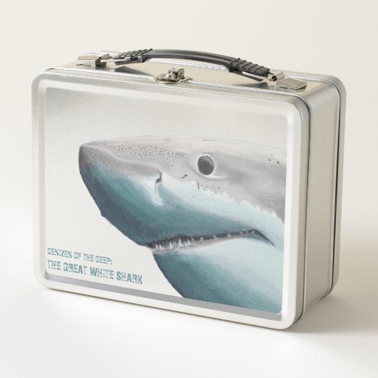 Ocean Explorer Lunch Box – The Great White Shark (Voorkant)