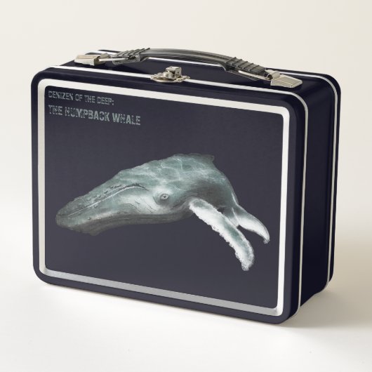 Ocean Explorer Lunch Box – The Humpback Whale (Voorkant)