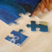 'Ocean Eyes' Schilderij op een Legpuzzel (Zijkant)