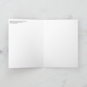 'Ocean Eyes' Schildering op een  Bedankkaart (Binnen)