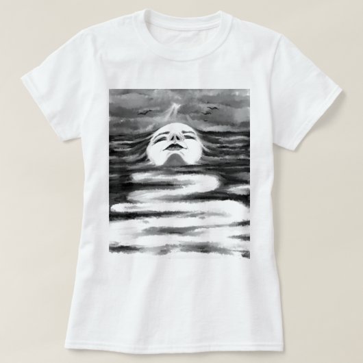 Ocean Face T-shirt (Design voorkant)