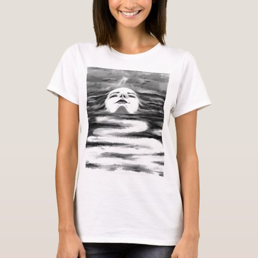 Ocean Face T-shirt (Voorkant)