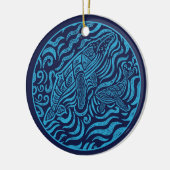 Ocean Family Humpback Whales Ornament (Links)