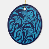 Ocean Family Manta Rays Ornament (Links)