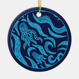 Ocean Family Octopus Ornament