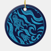 Ocean Family Octopus Ornament (Achterkant)